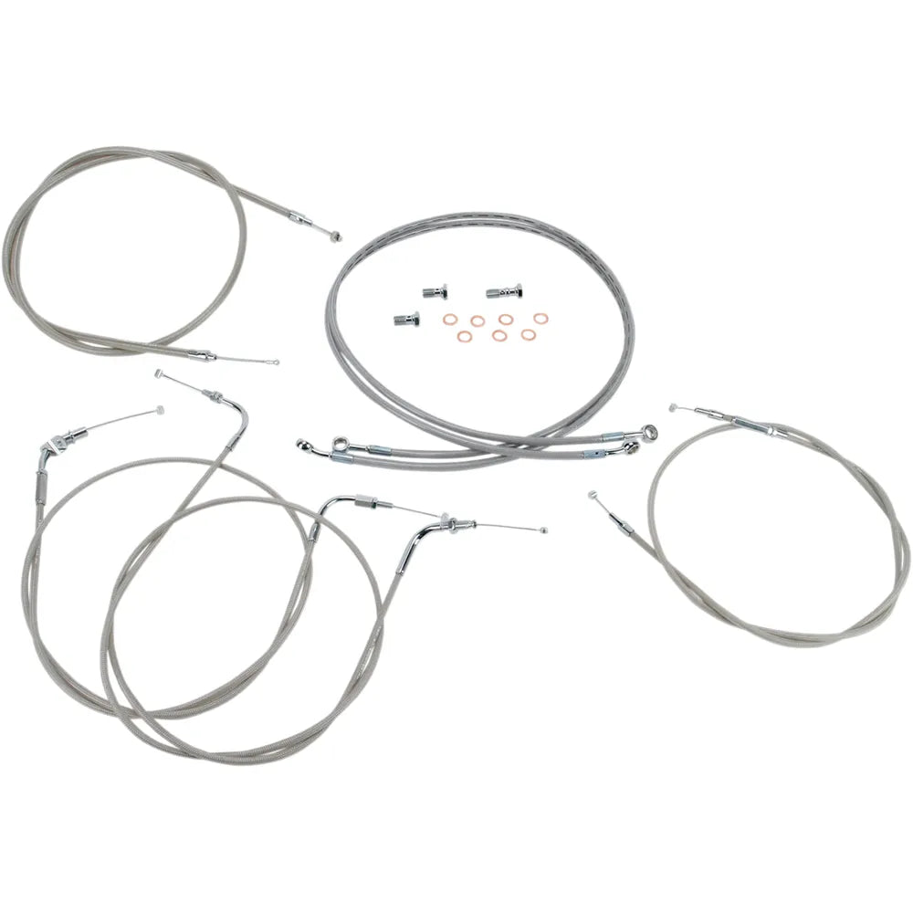 Cable Line Kit - 12" - 14" - XVS1100CL - Stainless Steel