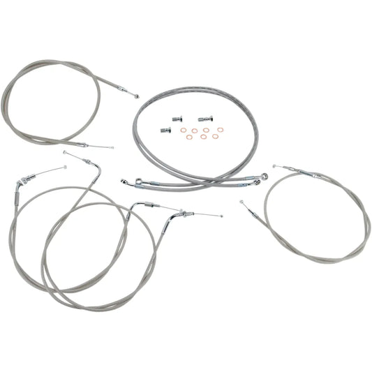 Cable Line Kit - 12" - 14" - XVS1100CL - Stainless Steel