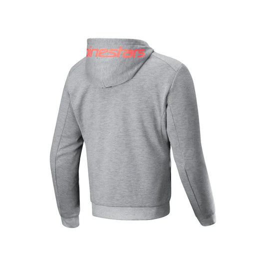 Sudadera deportiva Alpinestars Chrome v2 - gris/rojo