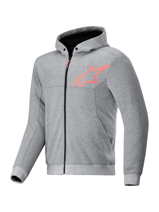 Sudadera deportiva Alpinestars Chrome v2 - gris/rojo