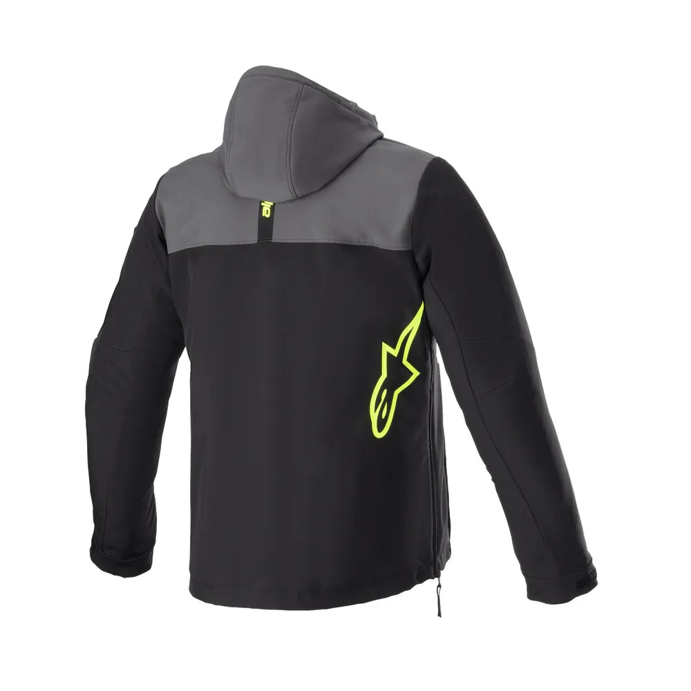 Sudadera Alpinestars Sherpa - Negro/Gris/Amarillo