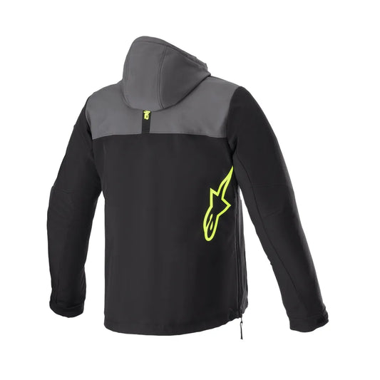 Sudadera Alpinestars Sherpa - Negro/Gris/Amarillo