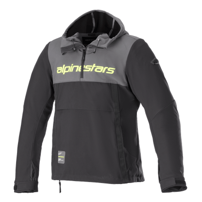 Sudadera Alpinestars Sherpa - Negro/Gris/Amarillo