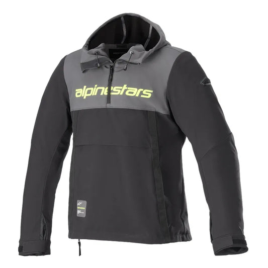 Sudadera Alpinestars Sherpa - Negro/Gris/Amarillo