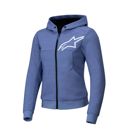 Sudadera para dama Alpinestars Stella Chrome v2 - violeta/blanco