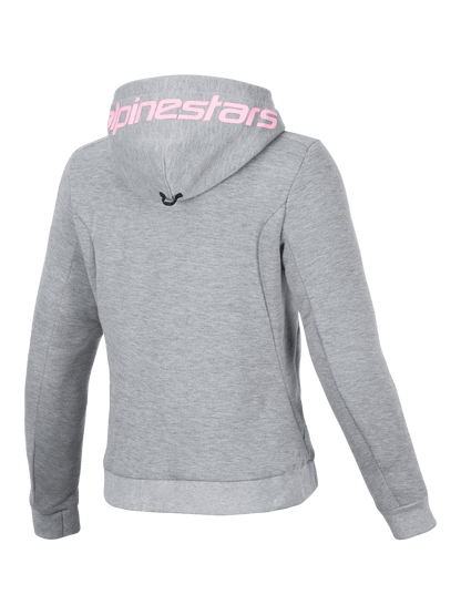 Sudadera para dama Alpinestars Stella Chrome v2 - gris/rosa