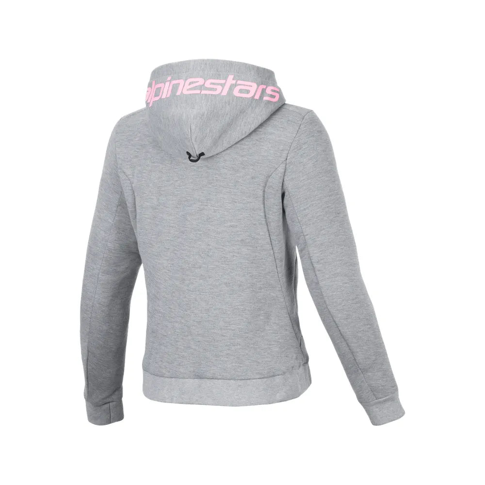 Sudadera para dama Alpinestars Stella Chrome v2 - gris/rosa