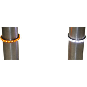 WRAPZ® Fork Lights - 43 mm - Amber Lens