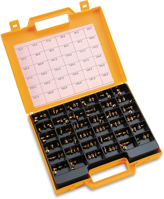 Kit de surtidor principal para distribuidor estilo Mikuni de precisión A-Bax - Kit de surtidor principal para distribuidor - Cabeza hexagonal Mikuni