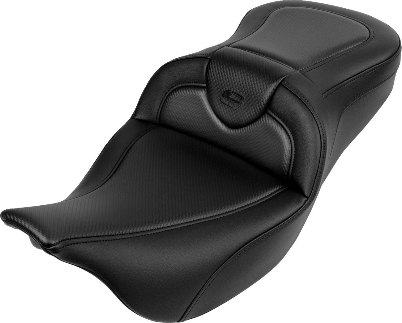 Asiento Roadsofa™ de alcance estándar - Asiento Roadsofa™ - sin respaldo - Fibra de carbono - Costura negra - 'FL '08-'19
