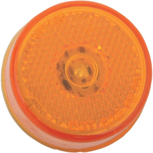2" Round LED Light - Amber