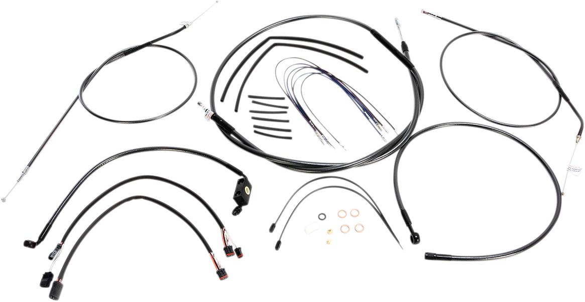 Kit de instalación de manillar de diseño Black Pearl™ - Kit de instalación de manillar de diseño Black Pearl™ - 15"-17" - Sportster '14-'22