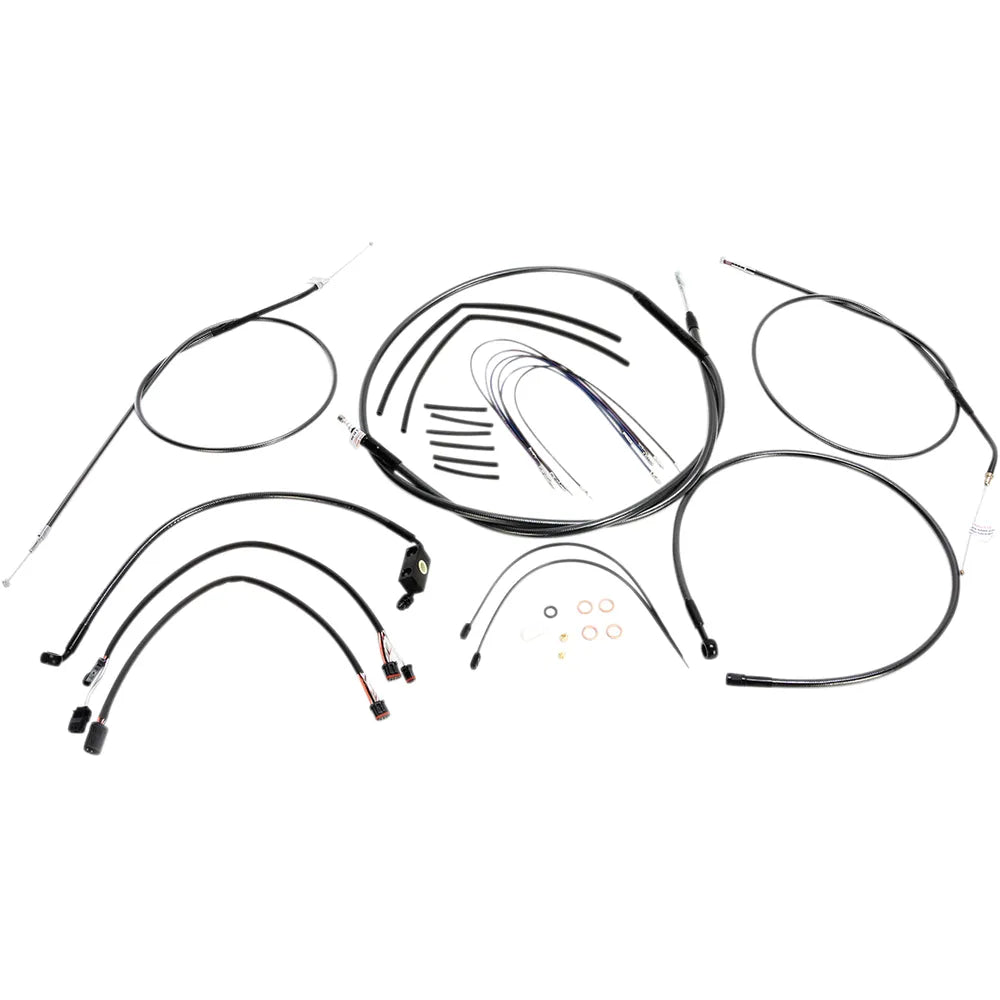 Kit de instalación de manillar de diseño Black Pearl™ - Kit de instalación de manillar de diseño Black Pearl™ - 15"-17" - Sportster '14-'22