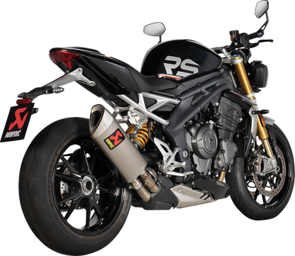 Escape Akrapovic - Slip-On Line Muffler - Titanium
