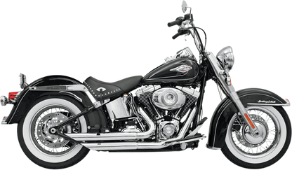 Sistema de escape serie FireFlight - Escape FireFlight - Cromo - Softail