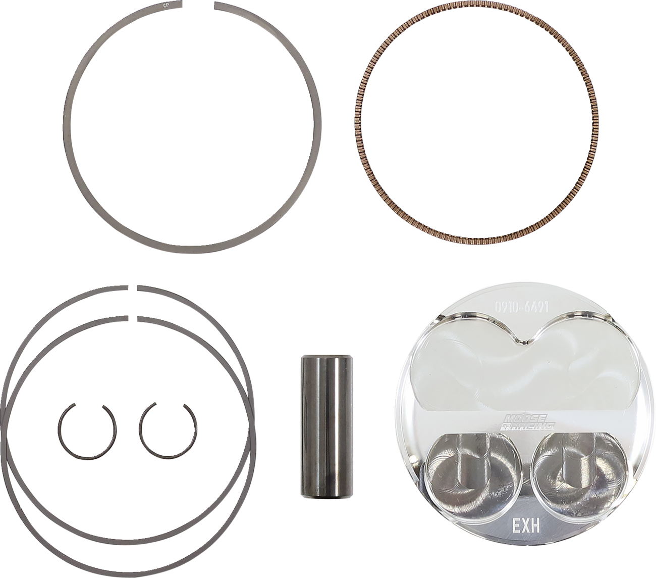 Pistón de carrera de 4 tiempos de alto rendimiento - Kit de pistón - 77,00 mm - Kawasaki