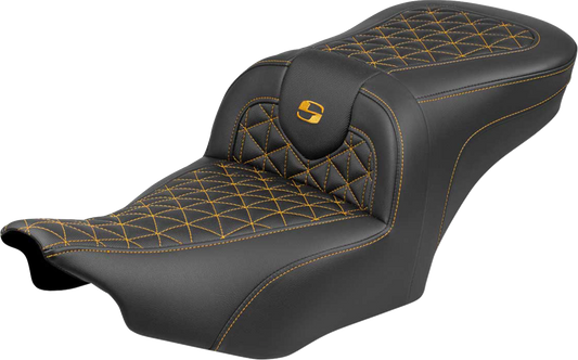 Asiento de alcance estándar Roadsofa™ - Asiento Roadsofa™ - sin respaldo - Costura dorada - FLH/FLT '23-'25