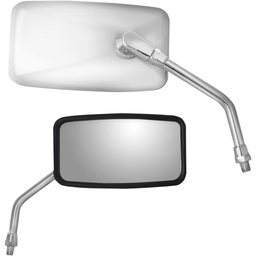 Stainless Steel Rectangular Yamaha Mirror