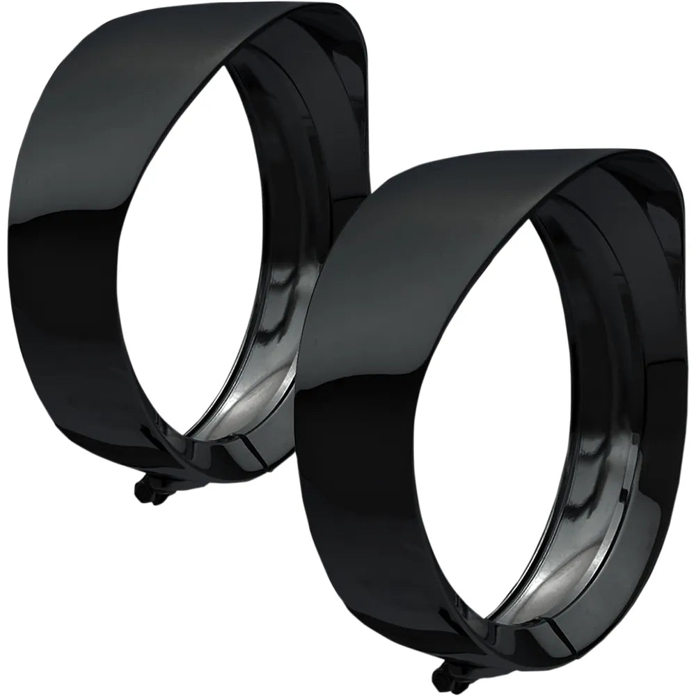 4.5" Trim Ring - Mariah - Black