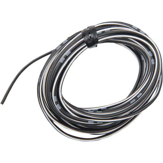 14A Wire - 13' - Black/White