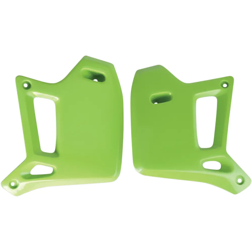 Radiator Shroud - KX Green - KDX 200