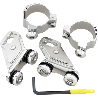 Kit de herrajes para parabrisas inferiores independientes: herrajes inferiores