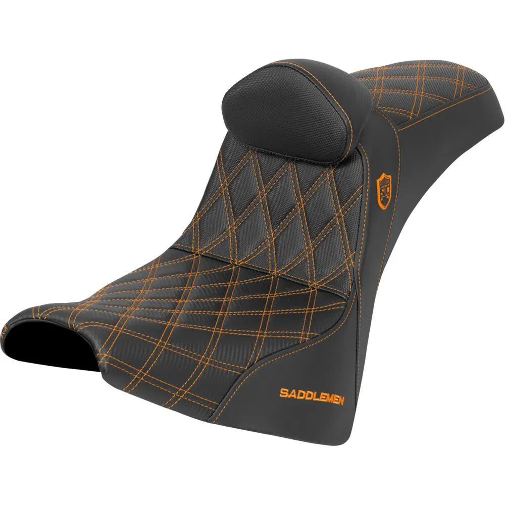 Asiento Pro Series SDC Performance Grip - Asiento Pro Series SDC Performance - con respaldo - Costura naranja - Agarre - FXBB/FXST '18 -'25