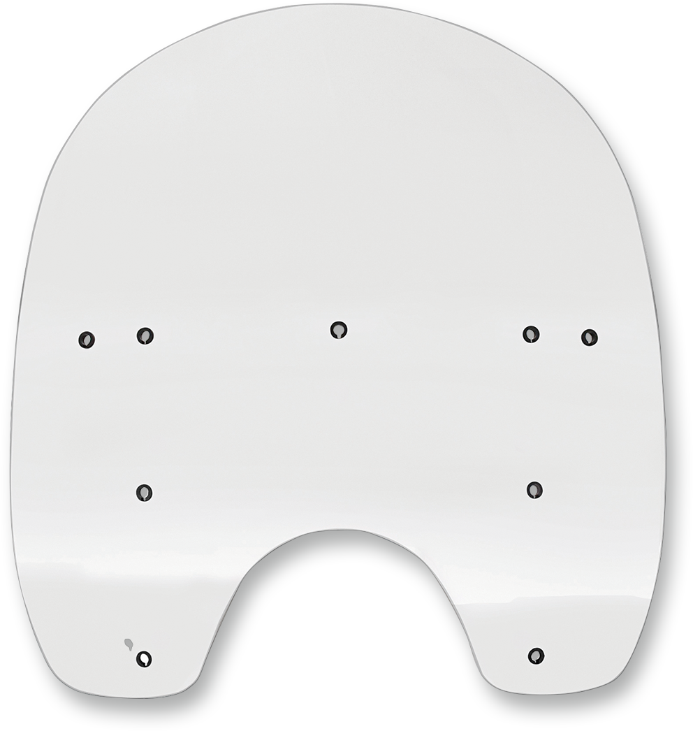 Parabrisas de plástico de repuesto - Protector de repuesto - 17" - Transparente - FXDWG