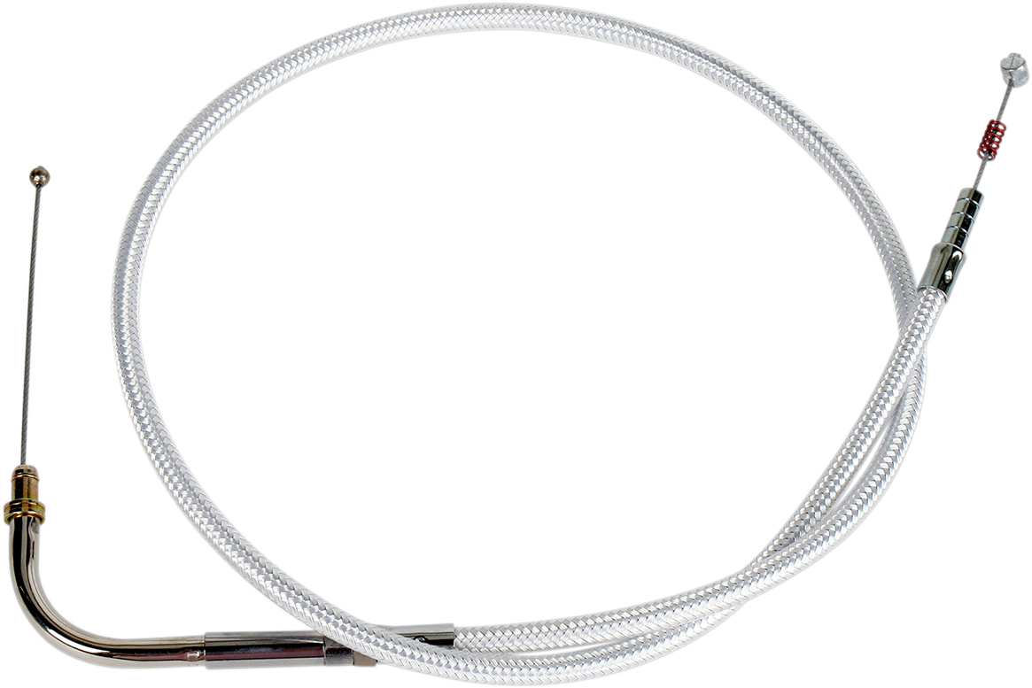 Cable trenzado Sterling Chromite II® para Harley-Davidson — Ralentí - Cable ralentí trenzado Sterling Chromite II® para Harley-Davidson - 30-3/4"