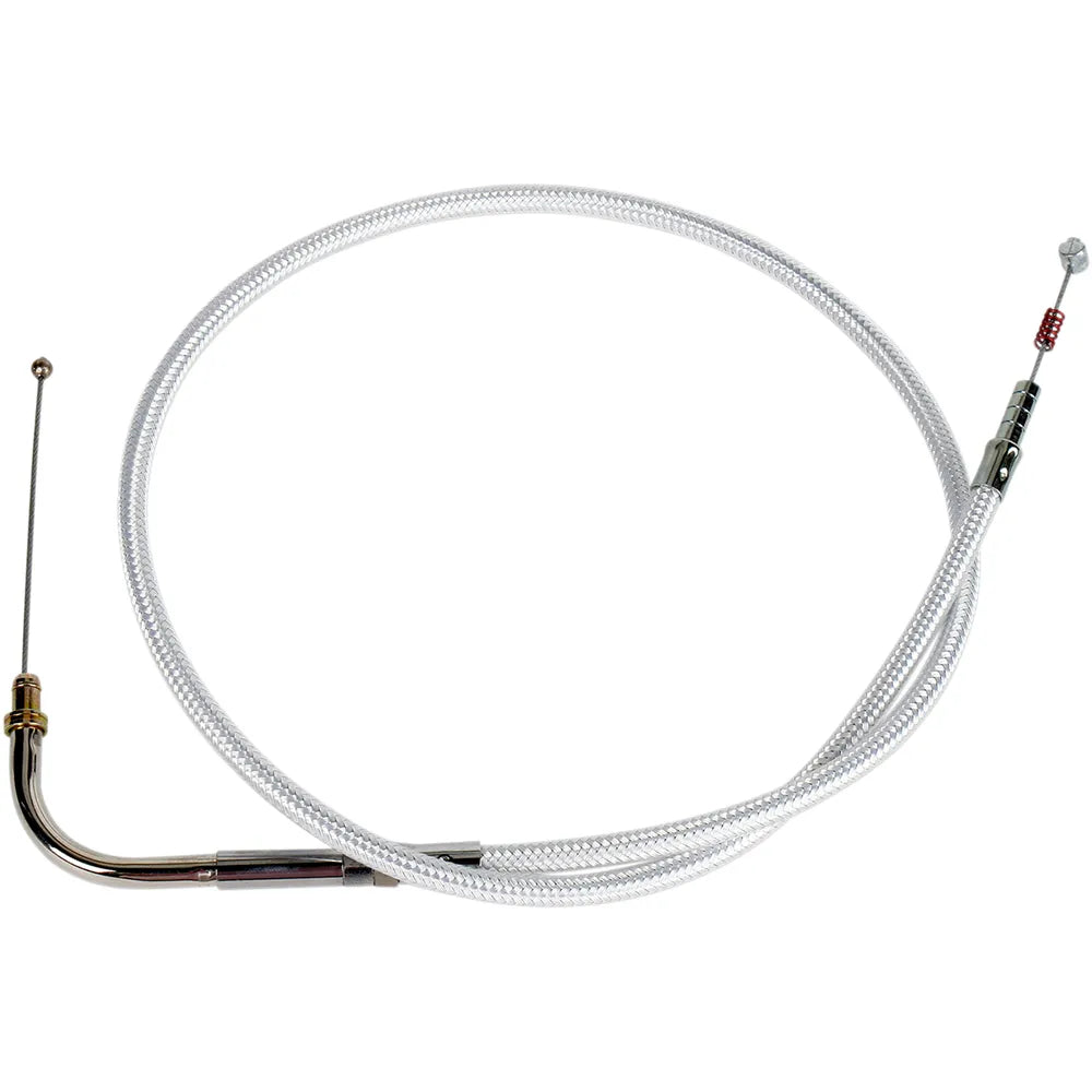 Cable trenzado Sterling Chromite II® para Harley-Davidson — Ralentí - Cable ralentí trenzado Sterling Chromite II® para Harley-Davidson - 30-3/4"