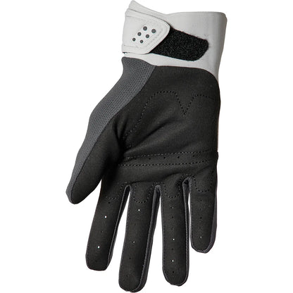 Guantes spectrum gris claro/carbón para mujer
