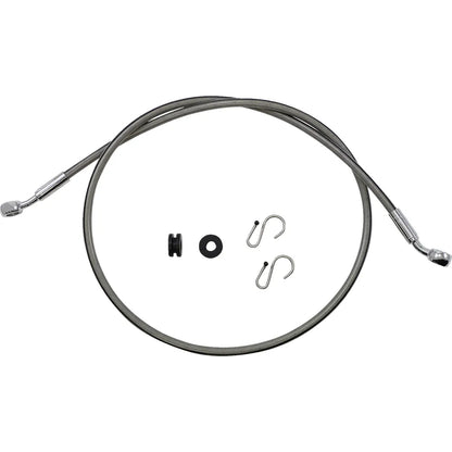Kit de línea de freno de acero inoxidable XR - Línea de freno - Acero inoxidable/cromo - Indio