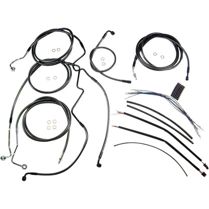 Kit de instalación de manillar de diseño Black Pearl™ - Kit de instalación de manillar de diseño Black Pearl™ - 15"-17" - FLH '14-'15