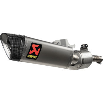 Escape Akrapovic - Slip-On Line Muffler - Titanium - BMW F900R & F900XR
