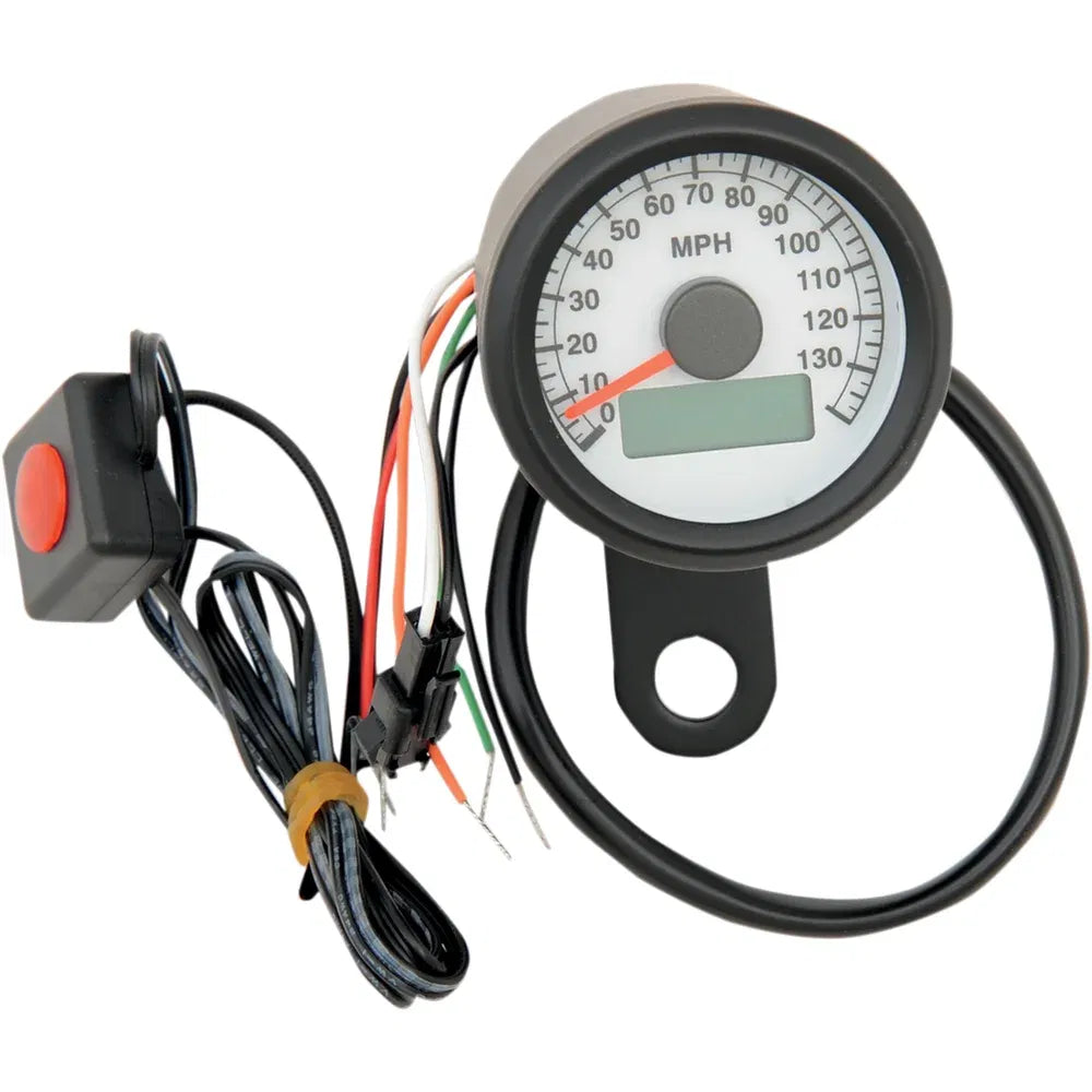 Mini velocímetro electrónico programable con cuentakilómetros/cuentakilómetros parcial