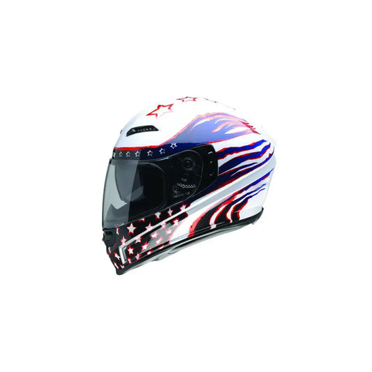 Casco Z1R Jackal Patriot - Rojo/Blanco/Azul