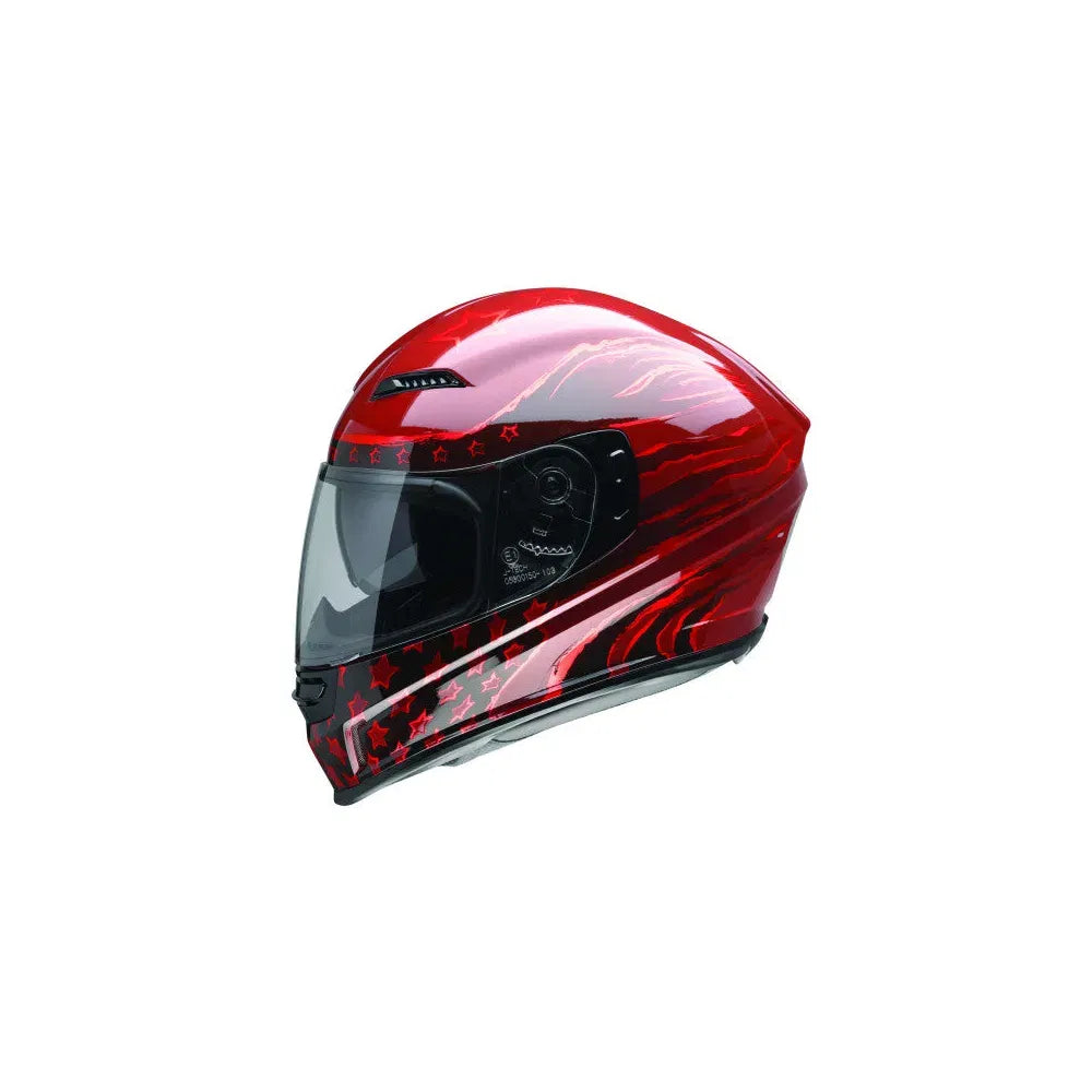 Casco Z1R Jackal Patriot - Rojo