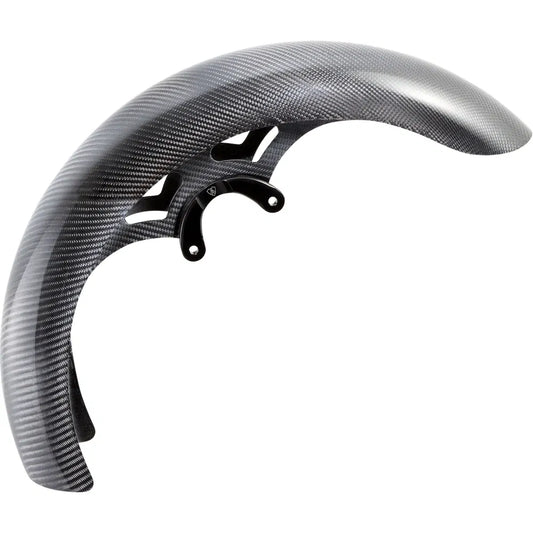 Guardabarros delantero envolvente de fibra de carbono de 19"