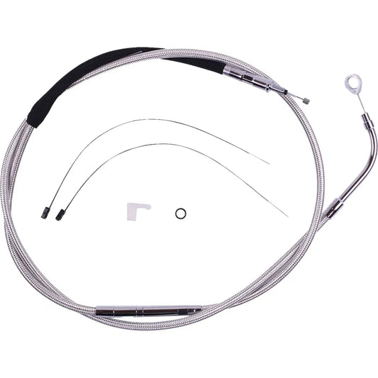 Cable de Clutch de acero inoxidable pulido de alta eficiencia - Cable de Clutch de acero inoxidable pulido de alta eficiencia - 69-3/4"