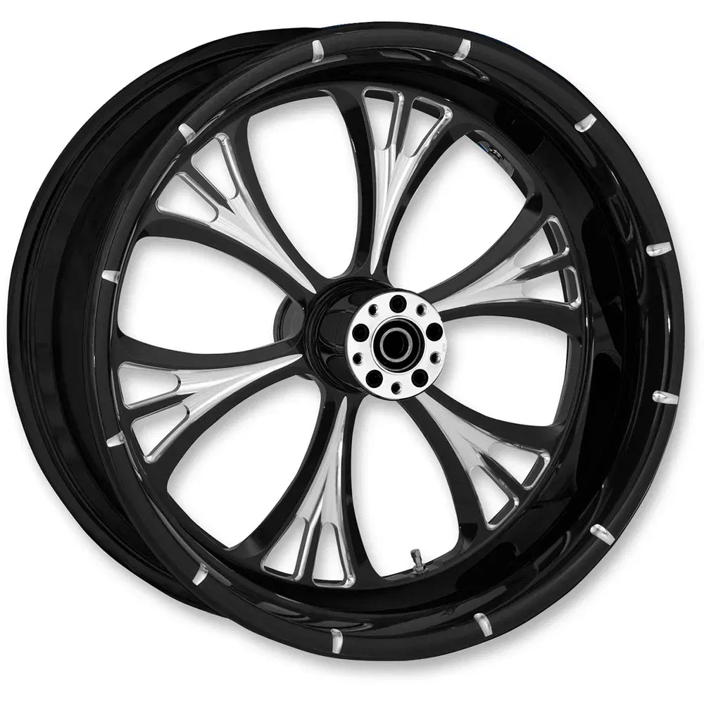 Majestic Eclipse Rear Wheel - Single Disc/ABS - Black - 18"x5.50" - '09+ FLH