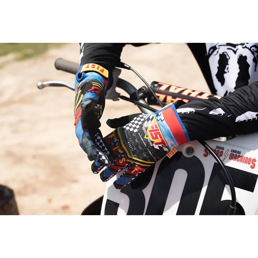 Guantes speedway con correas