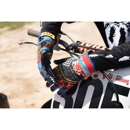 Guantes speedway con correas