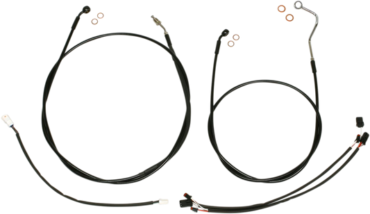 Kit de instalación de manillar XR - Kit de instalación de manillar XR - Colgadores Ape de 12"-14" - FLH '17-'20 - Negro