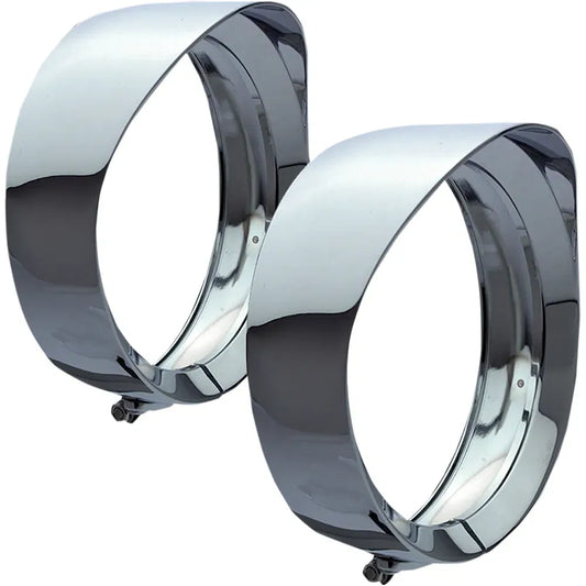4.5" Trim Ring -Mariah - Chrome
