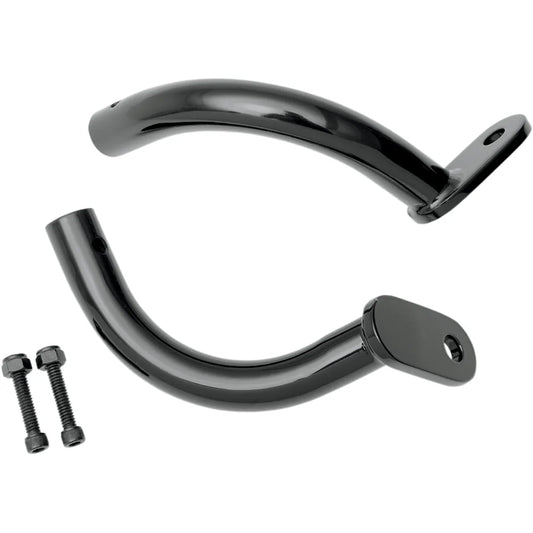 Saddlebag Guard Eliminator Bracket - Black