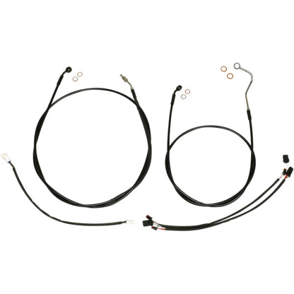Kit de instalación de manillar XR - Kit de instalación de manillar XR - Colgadores Ape de 12"-14" - FLH '17-'20 - Negro