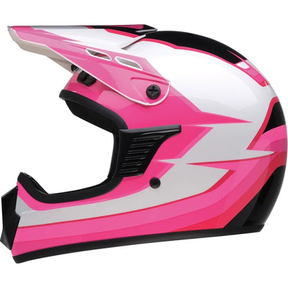 Casco Z1R Child Dirt Maxx Vortex Pink/White