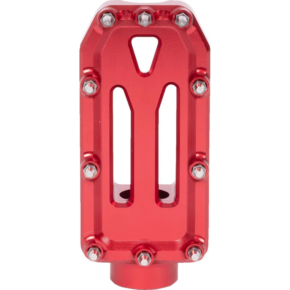 Pedal de freno agresor