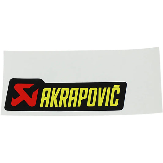 Etiqueta de reemplazo - Akrapovic