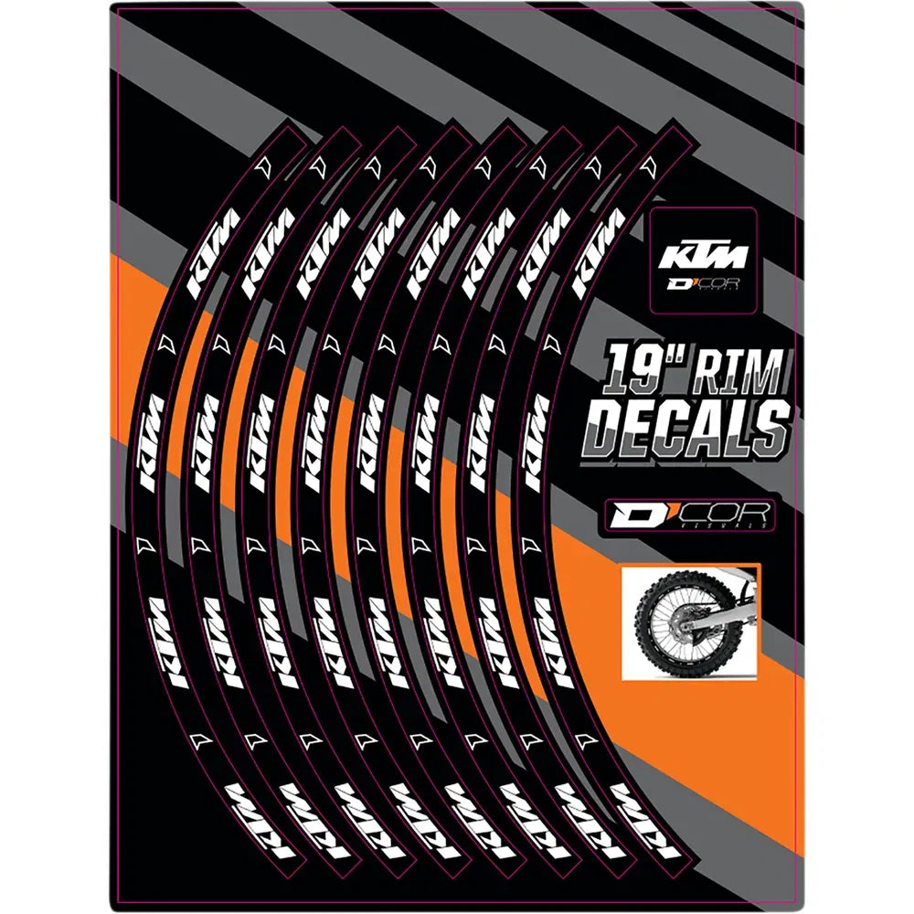 Rim Decal - KTM Logo - 19" Rear